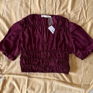 Bishop + Young Maya Blouse NWT Size Small